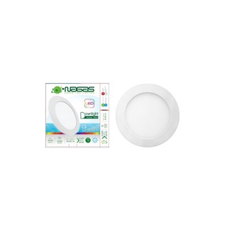 ดาวน์ไลท์ LED DWL-PN4 9W DAYLIGHT NAGAS ALUMINIUM/PLASTIC WHITE 4"ROUND | NAGAS | LED DWL-PN4 9W. 6500K โคมไฟดาวน์ไลท์ ไ