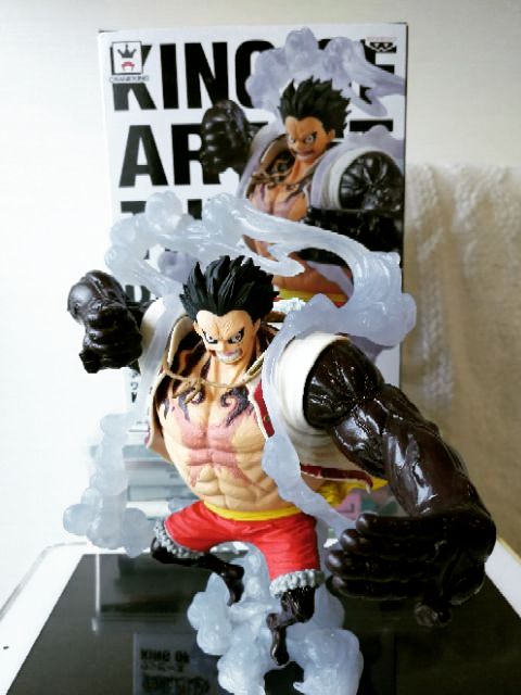 One Piece Banpresto King Of Artist The Bound Man Luffy Gear 4 Shopee Thailand