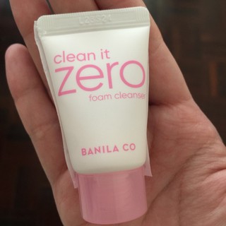 พร้อมส่ง 👉Clean it zero foam cleanser 8 ml ของเเท้