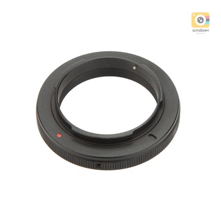 Andoer T/T2 แหวนอะแดปเตอร์เลนส์กระจก สําหรับกล้อง Nikon AI Mount
