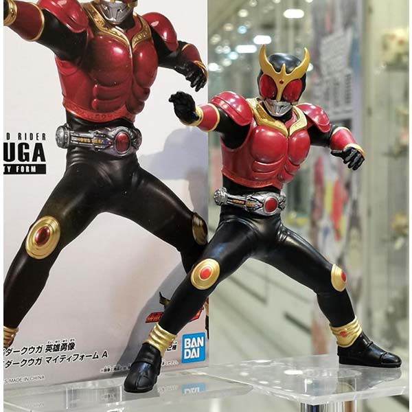 Banpresto Hero's Brave Statue Figure Kamen Rider Kuuga Mighty Form Ver A 