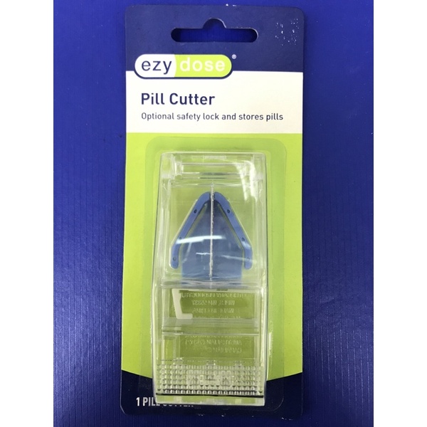 ezy dose pill cutter optional safety lock and stores pills