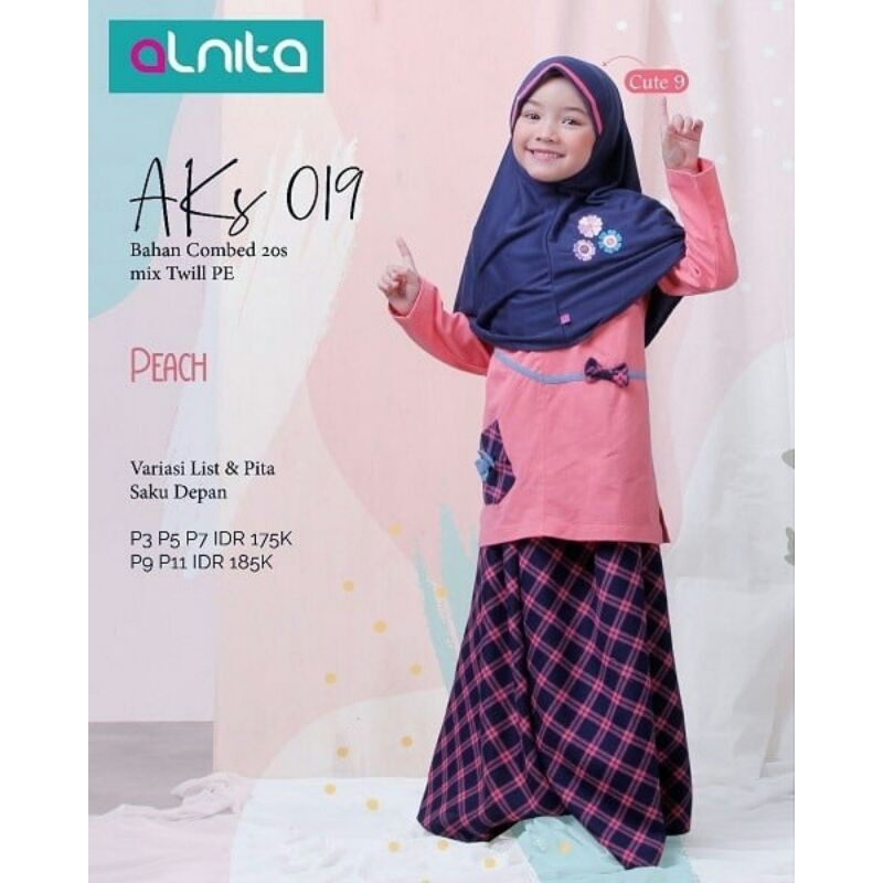 ALITA AKS 019 KIDS SKIRT SET