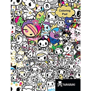 Tokidoki Coloring Pad (CLR CSM) หนังสือภาษาอังกฤษมือ1(New) ส่งจากไทย