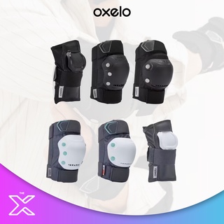 OXELO รวมชุดอุปกรณ์ป้องกันอินไลน์สเก็ตสำหรับผู้ใหญ่แบบ 6 ชิ้น 3คู่ รุ่น Fit500