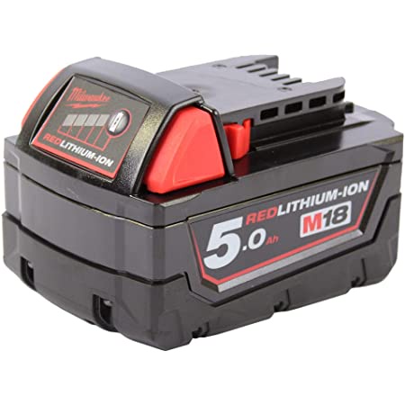 Milwaukee แบตเตอรี่ 18 โวลต์ 5.0 แอมป์อาว รุ่น M18 B5 แท้ 100%