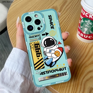 Realme C21 C21Y C25Y C25 C25S C12 C35 C20 C20A C15 C11 2021 เคสเรียวมี สำหรับ Case Astronaut เคส เคสโทรศัพท์ เคสมือถือ