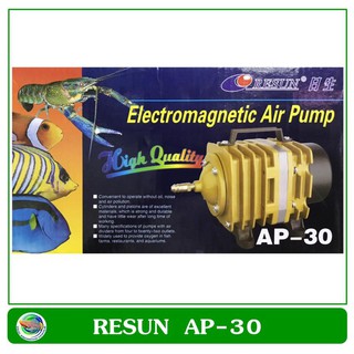 Resun AP-30 ปั๊มลูกสูบ ปั๊มลมออกซิเจน