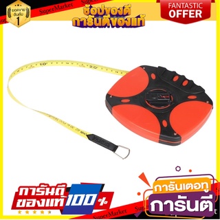 เทปวัดที่ไฟเบอร์กลาส HACHI PRO 30 ม. เครื่องมือวัด FIBERGLASS MEASURING TAPE HACHI PRO 30M