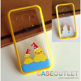 เคส j2 ใส ขอบ tpu เป็ด