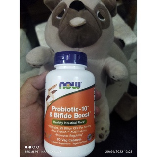 Now Probiotic-10 &amp; Bifido Boost Healthy Intestinal Flora   Import from USA แท้100%🇺🇸สินค้าพร้อมส่ง ของแท้จากอเมริกา🇺🇸