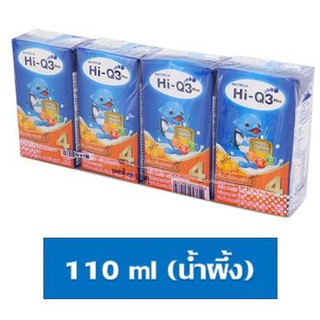 Hi-Q ไฮคิว ขนาด 110ml. รสน้ำผึ้ง สูตร4 x4 กล่อง