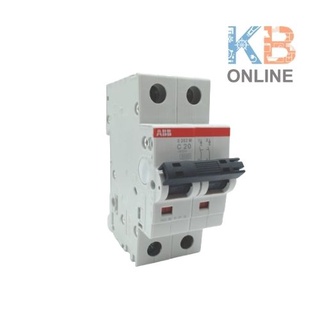 เซอร์กิตเบรคเกอร์ MCB S202M-C 2P  Circuit Breakers MCB S202M-C 2P ABB