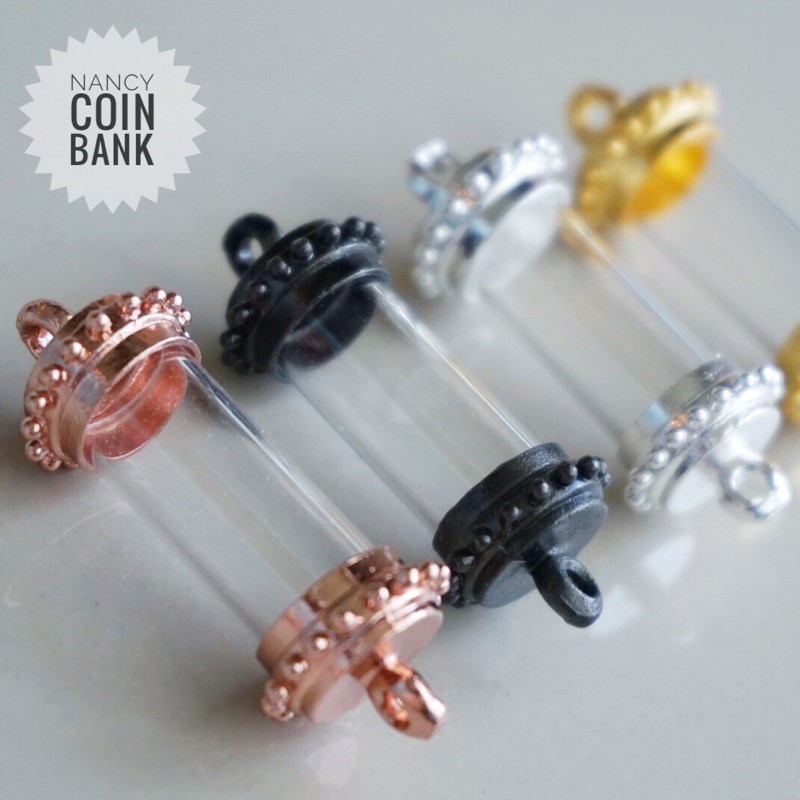 ตะกรุดเปล่า เบอร์10 (เบอร์10:ด้านในกว้าง8mm/ยังไม่ได้ติดกาวใดๆนะคะ)