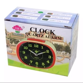 นาฬิกาปลุก Clock Quartz Alarm SND-335