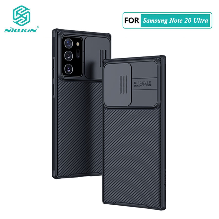 Samsung Note 20 Ultra เคส Nillkin CamShield Pro กล้องฝาครอบป้องกันเคสสำหรับ Samsung Galaxy Note 20 Note20 Ultra 5G