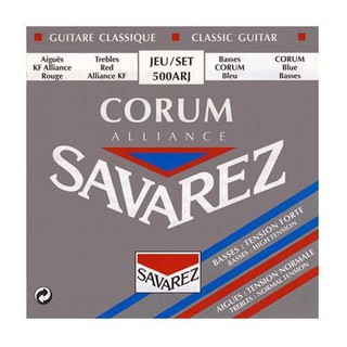 SAVAREZ สายกีตาร์คลาสสิก CORUM ALLIANCE-MIX รุ่น 500ARJ  Mixed Tension (normal/high) (Yong Seng Music)