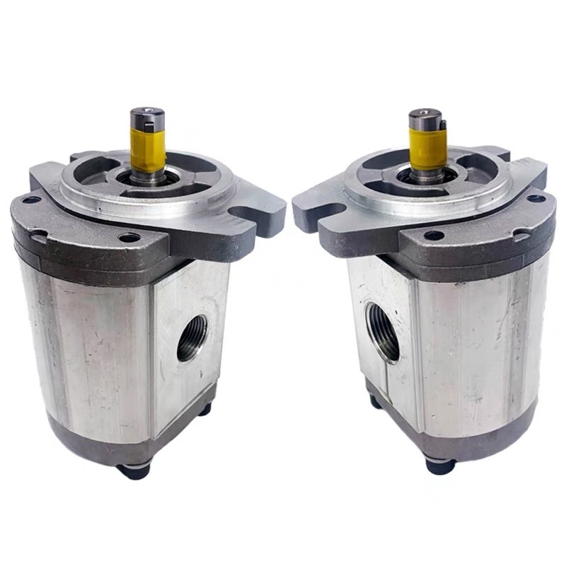 ปั้มไฮดรอลิค อุปกรณ์ไฮดรอลิค เกียร์ปั้ม หมุนขวา 6-30cc Gear pump HGP-3A-F 6-30cc