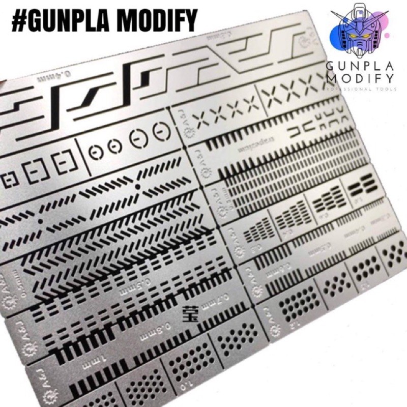แผ่นเพลทช่วยเดินลาย 13 in 1 AJ0090