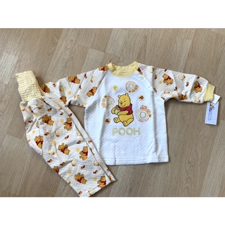 ✨สินค้ามือหนึ่ง✨   SALE‼️ชุดนอนสำหรับเด็กเล็ก Pooh 🐻🍯(นำเข้าจากญี่ปุ่น🇯🇵)