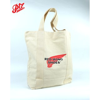 กระเป๋าผ้าแคนวาส RED WING CANVAS TOTE BAG ของแท้ สไตล์วินเทจ