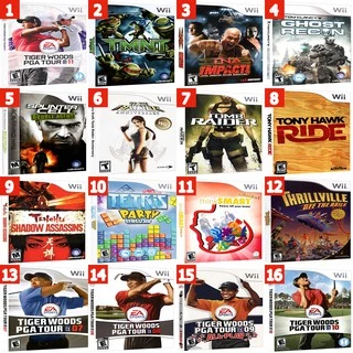 แผ่นเกมส์ Wii : รวมเกมส์มาให้เลือกเล่นชุดที่ 47 (DVD)(สำหรับเครื่องแปลงแล้ว)