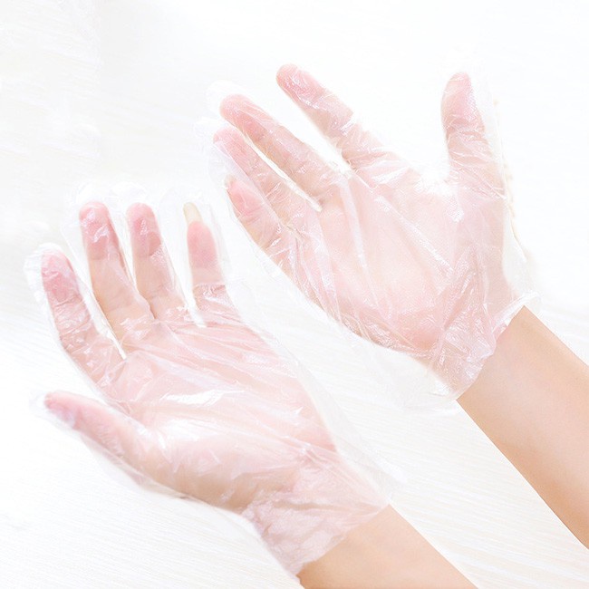 โลแลน Lolane ถุงมือ พลาสติกใส อเนกประสงค์ แบ่งขาย 1 คู่ [B3223]