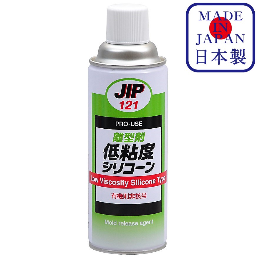 JIP121 น้ำยาปลดปล่อยชิ้นงานพลาสติก และยาง แบบซิลิโคนความหนืดต่ำ Mold Release Low Viscosity Silicone Type / Ichinen