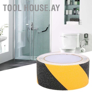 【Tool House.ay】เทปกาว Pvc กันลื่น สีดํา สีเหลือง กันน้ำ ขนาด 50 มม. X 5 ม. สําหรับตกแต่งพื้น