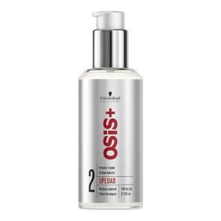 ครีม จับลอนผม OSIS Schwarzkopf Osis + Upload Volume Lifting Volume Cream 200ml. ชวาสคอฟ โอซิส เซตผม ลอนสวย ธรรมชาติ  Medium Control 200ml.