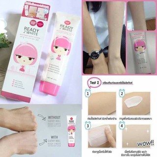 Cathy Doll Ready 2 WHITE One Day Whitener Body Lotion 150ml.โลชั่นเคที่ ดอลล์ เรดี้ทูไวท์ ไวท์เทนเนอร์บอดี้โลชั่น