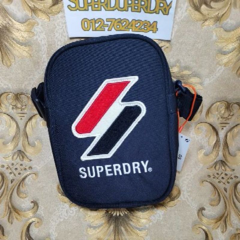 Superdry กระเป๋าสะพายแท้ Cross Body Bag Beg Sisi Beg Silang Superdry