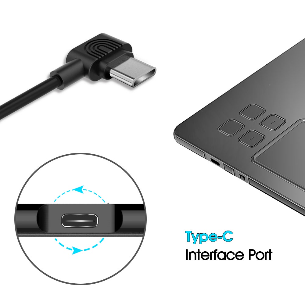 สายเคเบิลสำหรับแท็บเล็ตรูปวาด A30 และ A50 A15 A15Pro