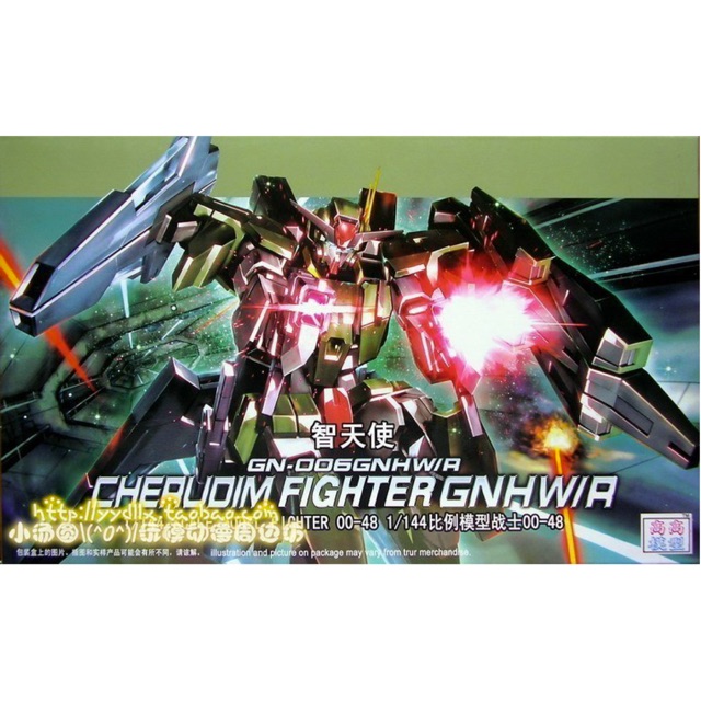 HG OO (48) 1/144 GN-006GNHW/R Cherudim Gundam GNHW/R [TT]