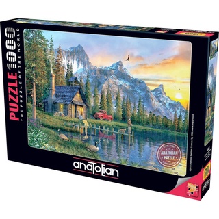 จิ๊กซอว์ Anatolian - Sunset Cabin  1000 piece  (ของแท้  มีสินค้าพร้อมส่ง)