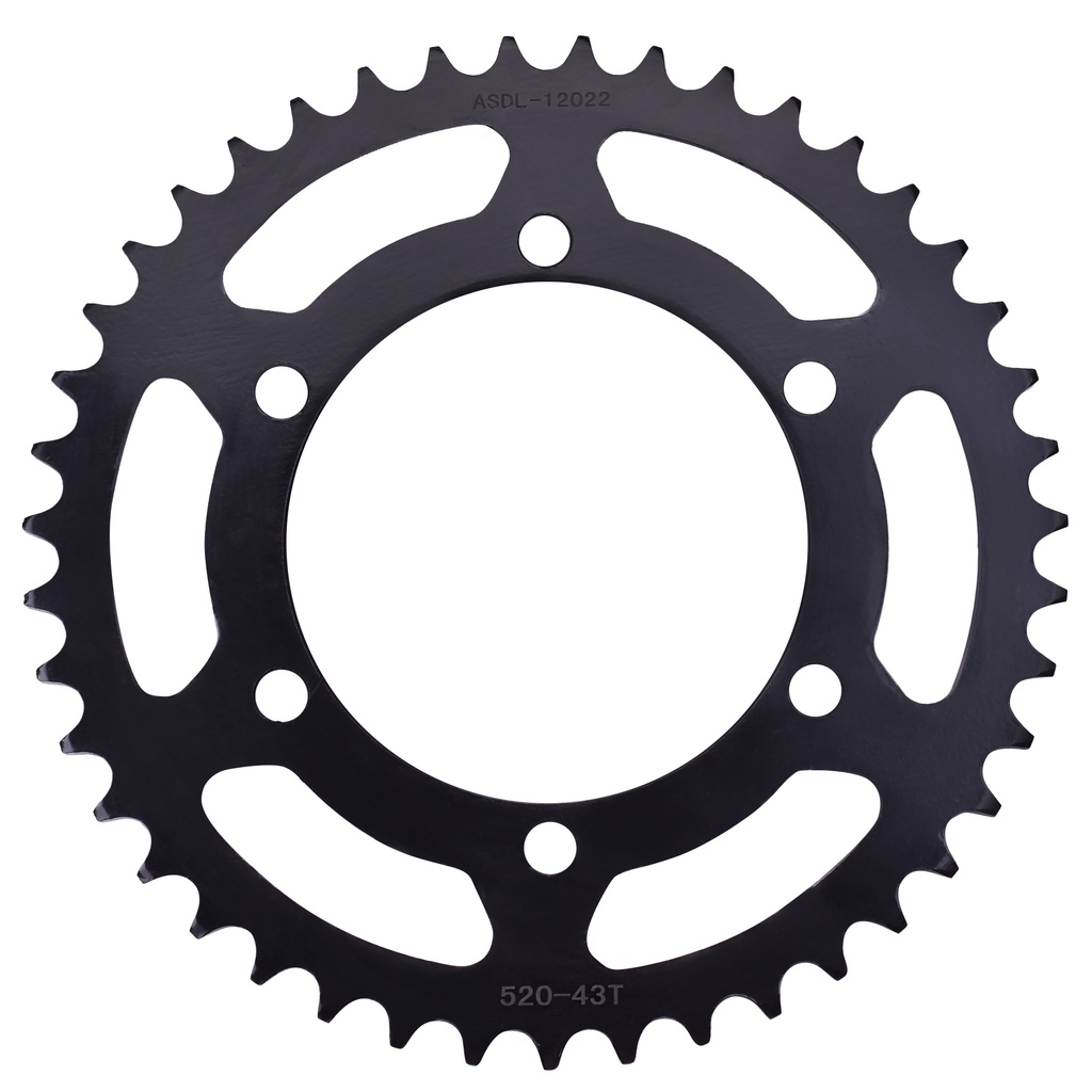 KAWASAKI 520-43t โซ่หลังรถจักรยานยนต์สําหรับคาวาซากิ ZZR250 EX250 EX250R Ninja 250 R ER500 ER-5 ER5 