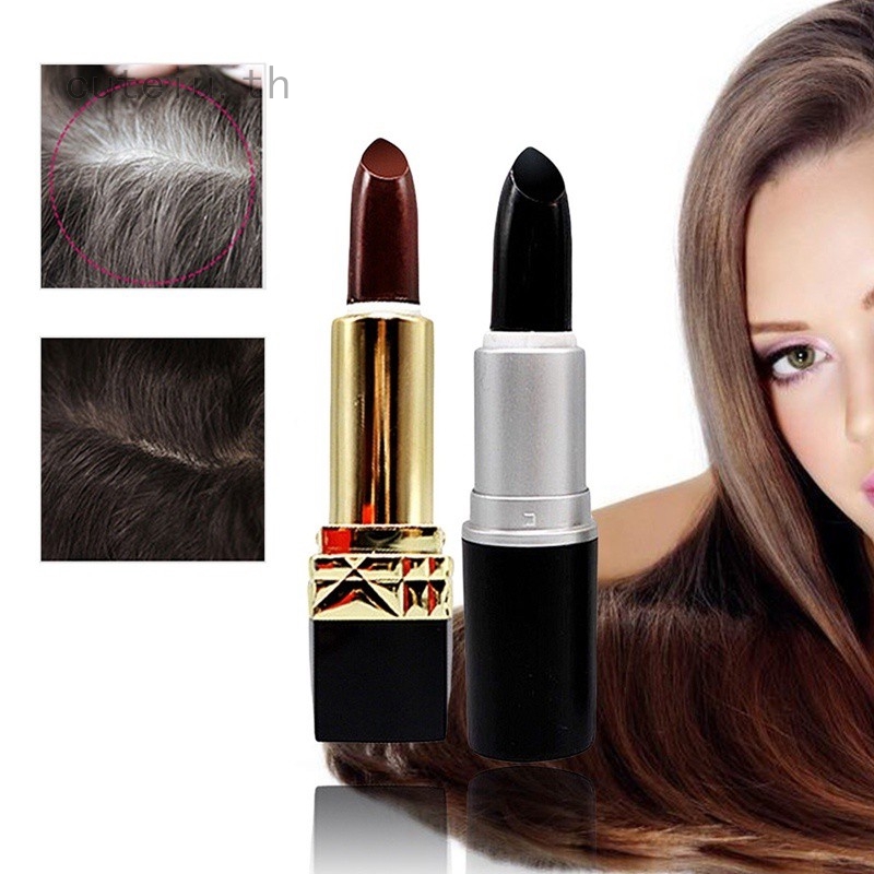 Temporary Hair Dye Styling Hair Color Stick Brown Black Hair Chalk