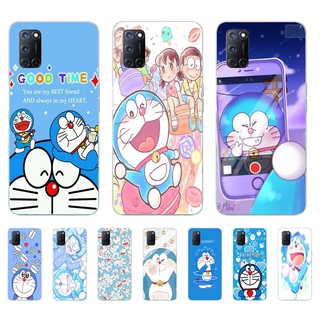 เคสโทรศัพท์มือถือพิมพ์ลาย Doraemon สําหรับ Oppo A52 A54 A72 A83 A92