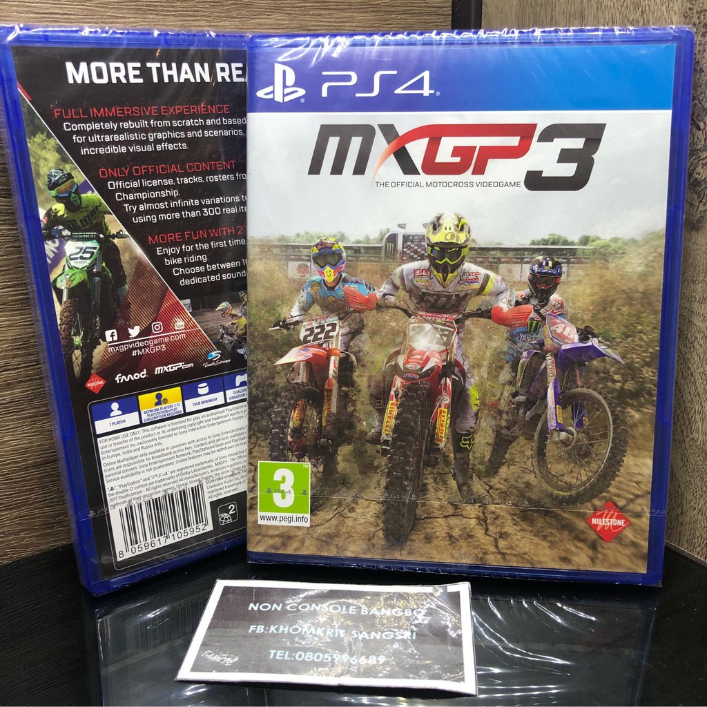 <มือ1>MXGP3  PS4/ฟรีส่ง