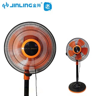 Jinling พัดลม Fan Floor Fan FS11-35A/FS11-30A พัดลมตั้งพื้น 5 ใบพัด 12 นิ้ว และ14 นิ้ว