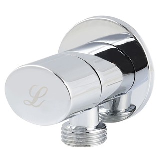 วาล์วและสต๊อปวาล์ว สต๊อปวาล์ว 1ทาง LUZERN F-4108 ก๊อกน้ำ ห้องน้ำ STOP VALVE LUZERN F-4108 CHROME