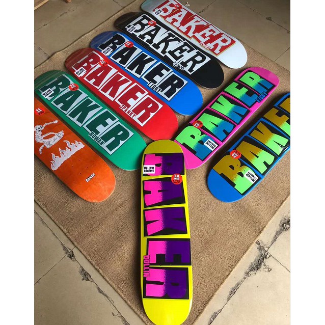 8INCH 8.25 8.5 BAKER SKATEBOARD DECK Baker Pro สเก็ตบอร์ดสำหรับสเก็ตบอร์ด 7 plys canandian