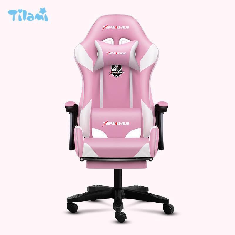 เก้าอี้เกมเมอร์ เก้าอี้เกมมิ่ง Gaming Chair เก้าอี้เกมมิ่งสีชมพู เก้าอี้เกม มิ่งมีไฟเก้าอี้เกมมิ่ง เก้าอี้เกมมิ่ง Nubwo เ | Shopee Thailand