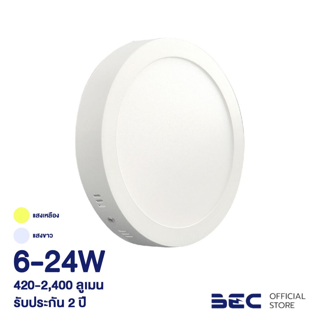 BEC WINE 6,12,18,24W ไฟติดลอย LED กลม