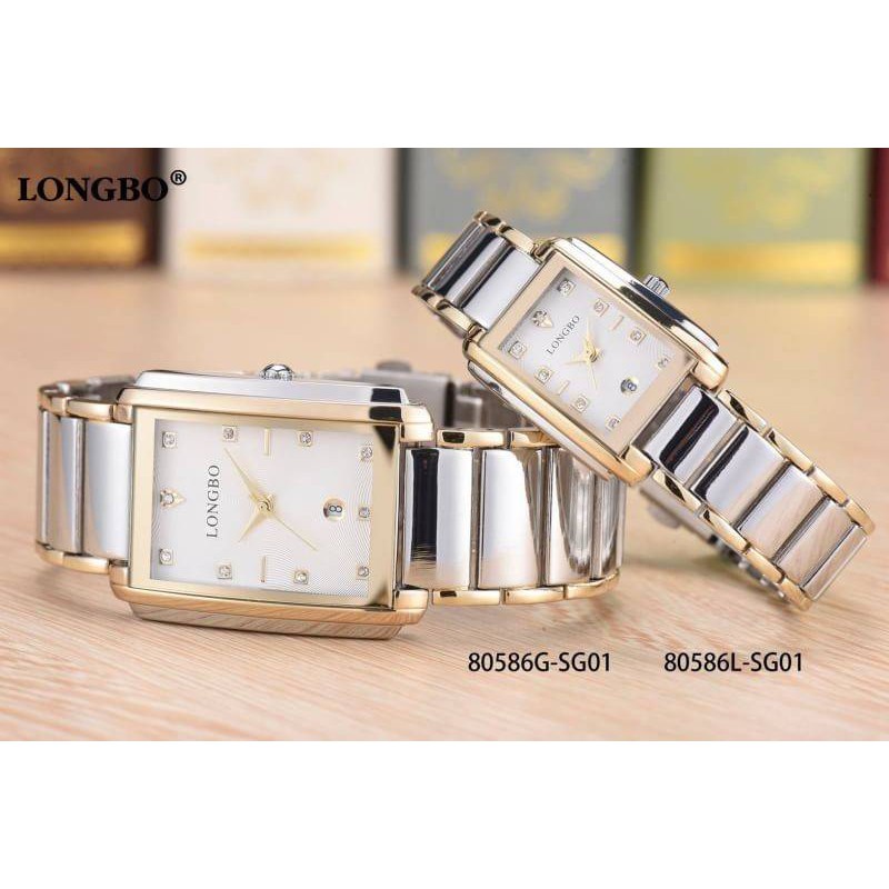 MK นาฬิกาข้อมือ Longbo Watch แท้ 100 % ซื้อคู่คุ้มมากกกก