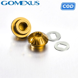 Gomexus 5 สี reel handle เหมาะสำหรับ Shimano Daiwa Abu Kastking Baitcasting ตกปลา reel ตกปลา reel อุปกรณ์เสริม