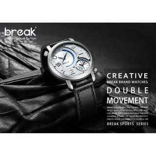 นาฬิกาข้อมือ BREAK dual time