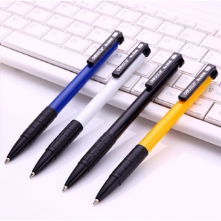 Deli 6546 Ballpoint Pen ปากกาลูกลื่น สีน้ำเงิน 0.7 mm คละสีด้าม