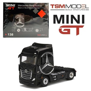 Mini GT 1/64 Mercedes-Benz Actros Black