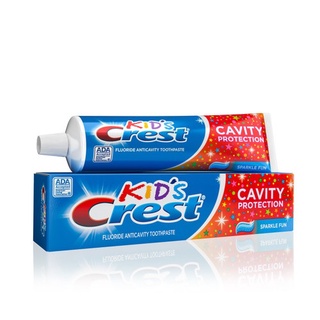 [พร้อมส่ง] นำเข้าจากอเมริกา ของแท้ 100% ยาสีฟันเด็ก Crest Kids Fluoride Anticavity Toothpaste, Sparkle Fun